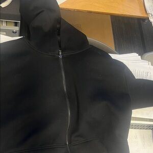 a new day black zip up jacket 
never worn